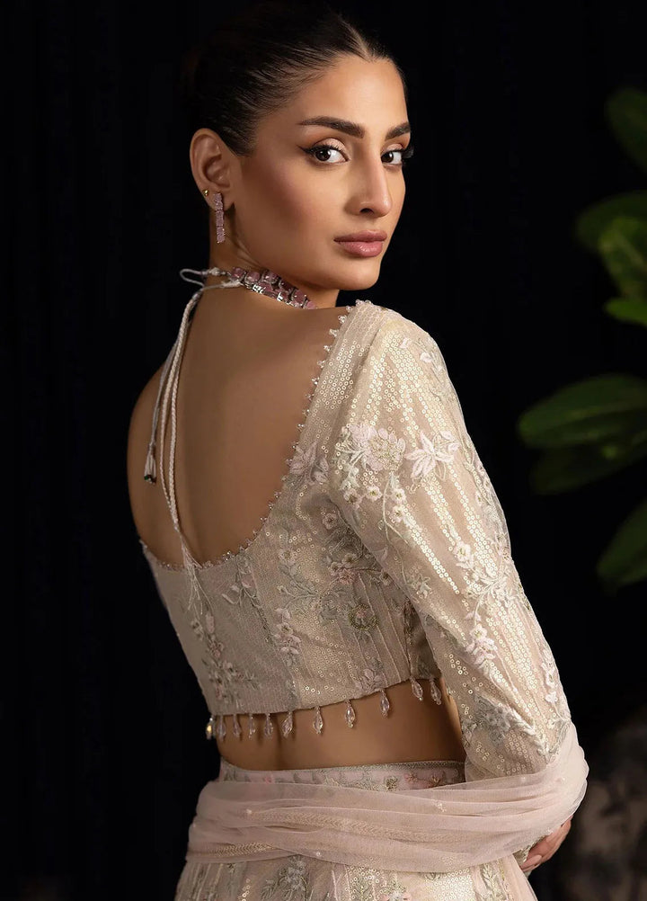 Threads And Motifz Pret Embroidered Net 2 Piece Suit 9117