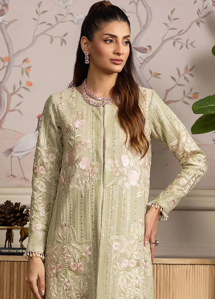 Threads And Motifz Pret Embroidered Net 3 Piece Suit 8919.1