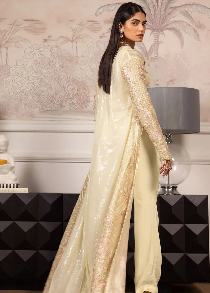 Threads And Motifz Pret Embroidered Net 3 Piece Suit 9005