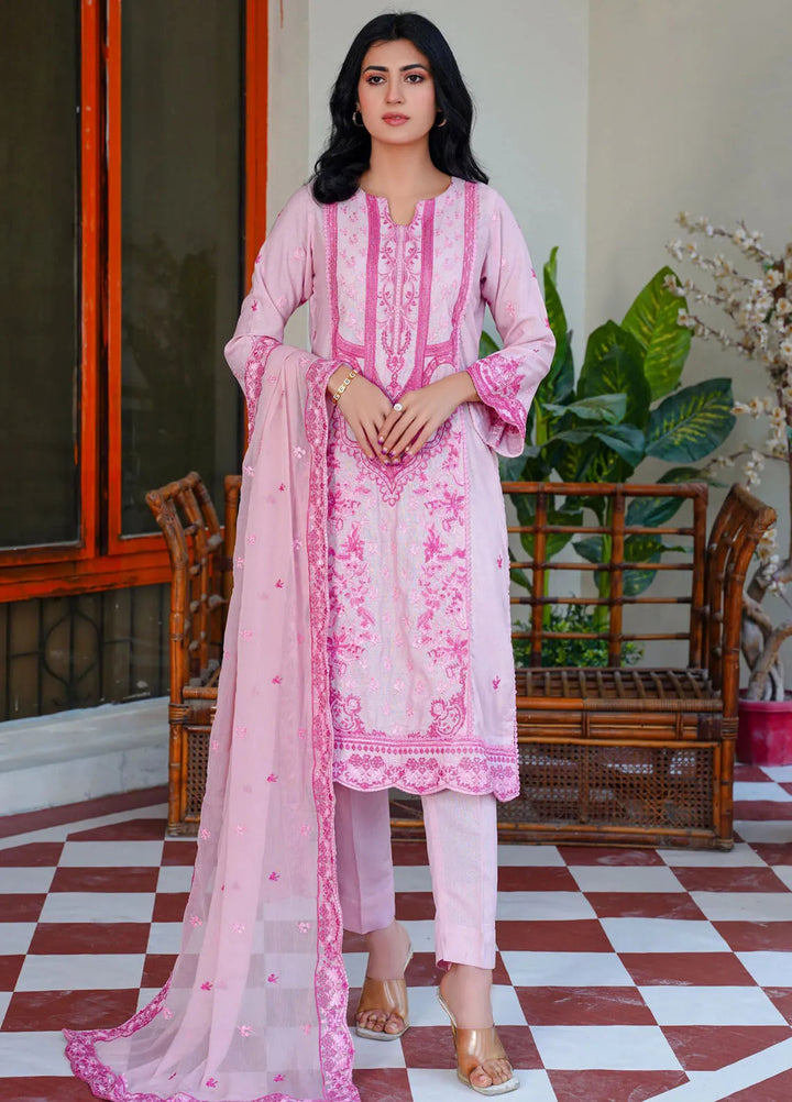 Threads And Weaves Embroidered Karandi Suit Unstitched 3 Piece KR24104 - Festive Collection