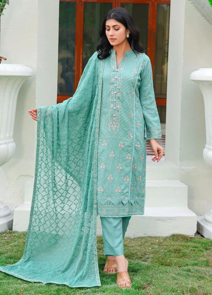 Threads And Weaves Embroidered Karandi Suit Unstitched 3 Piece KR24107 - Festive Collection