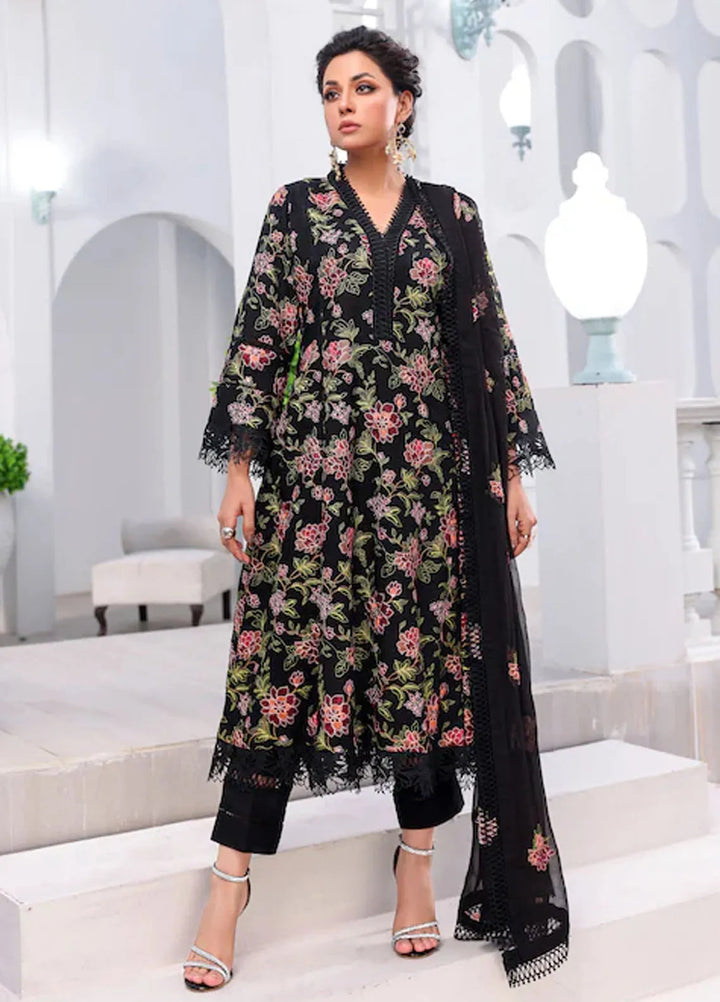 Threads And Weaves Embroidered Karandi Suit Unstitched 3 Piece KR24109 - Festive Collection