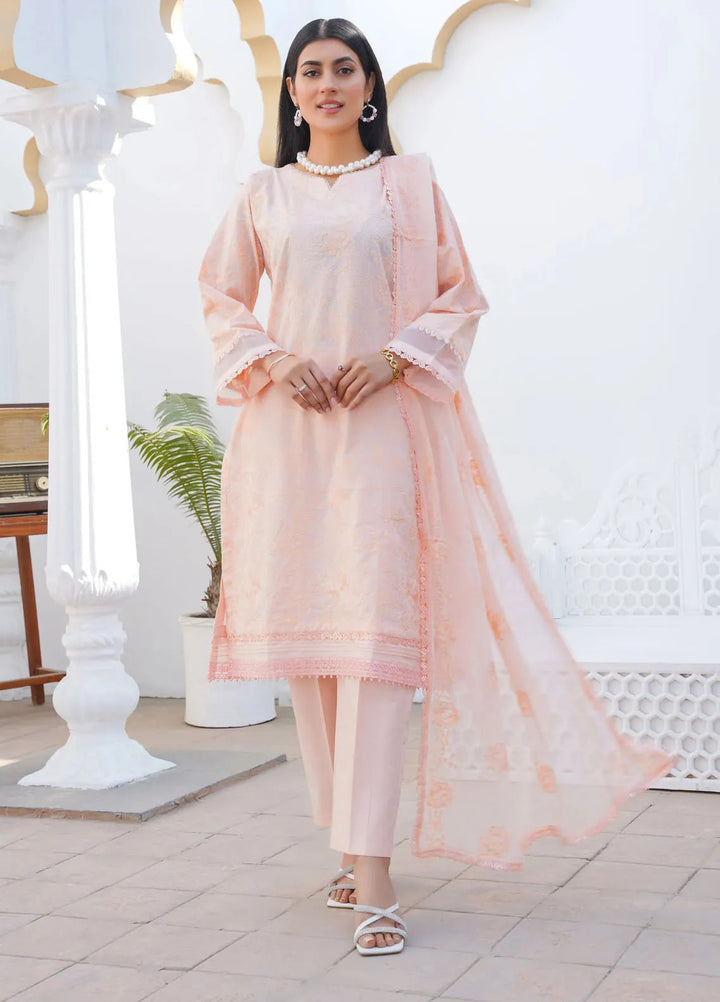 Threads And Weaves Embroidered Lawn Suit Unstitched 3 Piece L23209 - Festive Collection