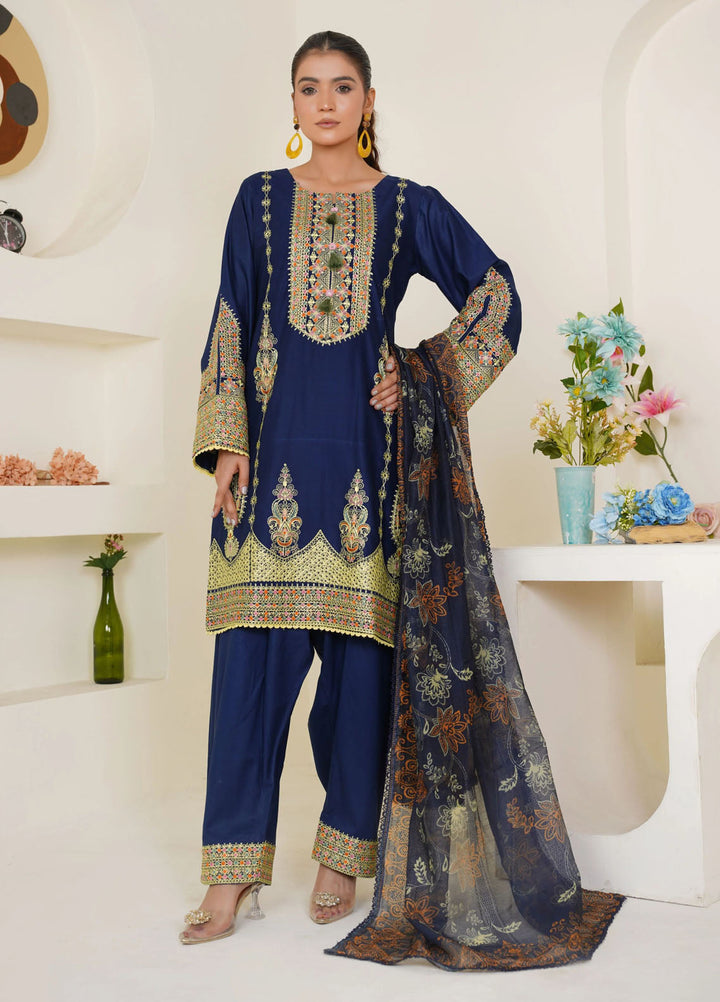 Threads And Weaves Pret Embroidered Lawn 3 Piece Suit RTWL25208