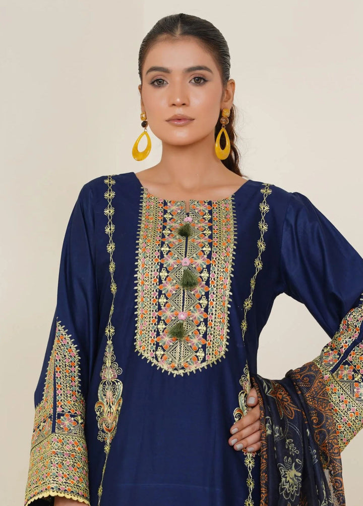 Threads And Weaves Pret Embroidered Lawn 3 Piece Suit RTWL25208