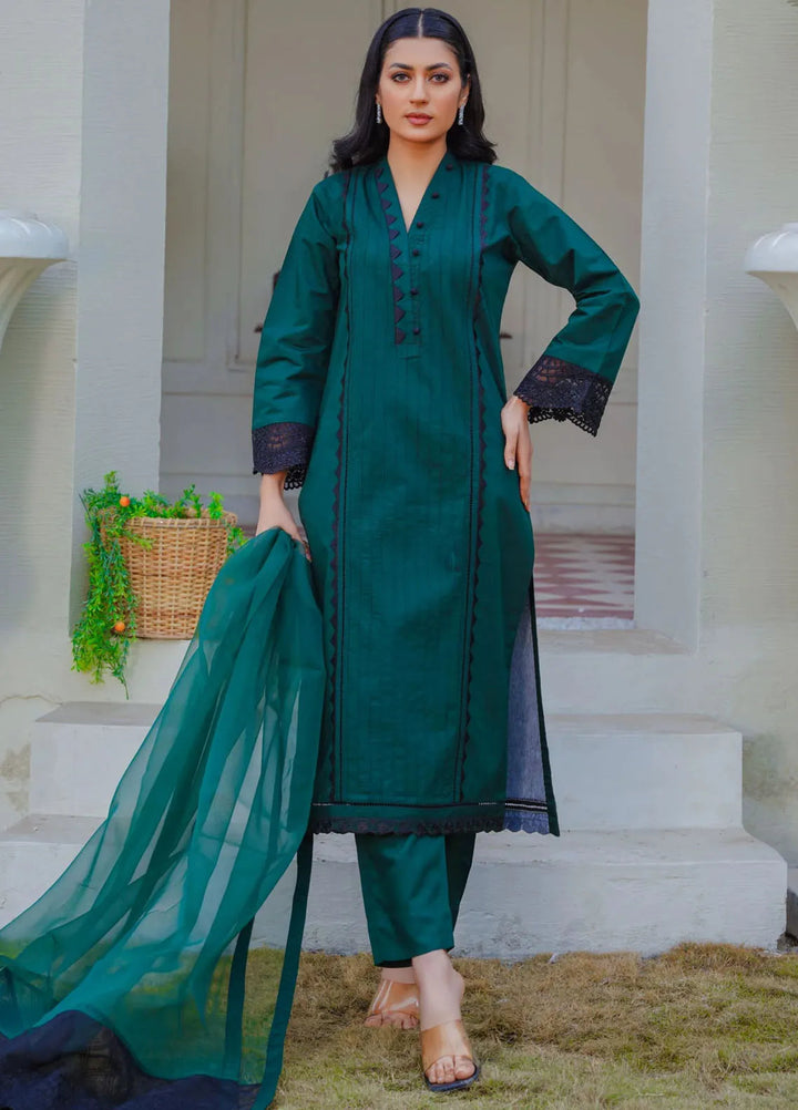 Threads And Weaves Pret Embroidered Viscose 3 Piece Suit RTWV24106