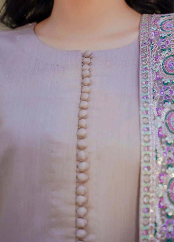 Threads And Weaves Pret Embroidered Viscose 3 Piece Suit RTWV24108