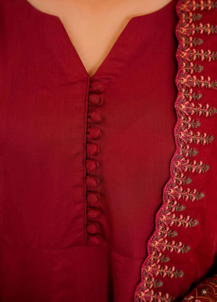 Threads And Weaves Pret Embroidered Viscose 3 Piece Suit RTWV24109