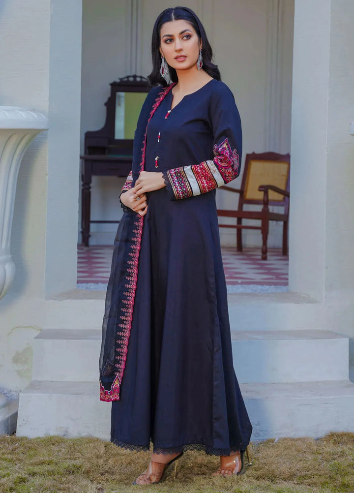 Threads And Weaves Pret Embroidered Viscose 3 Piece Suit RTWV24110
