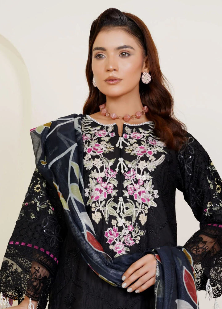 Threads And Weaves Pret Embroidered Viscose 3 Piece Suit RTWV25111