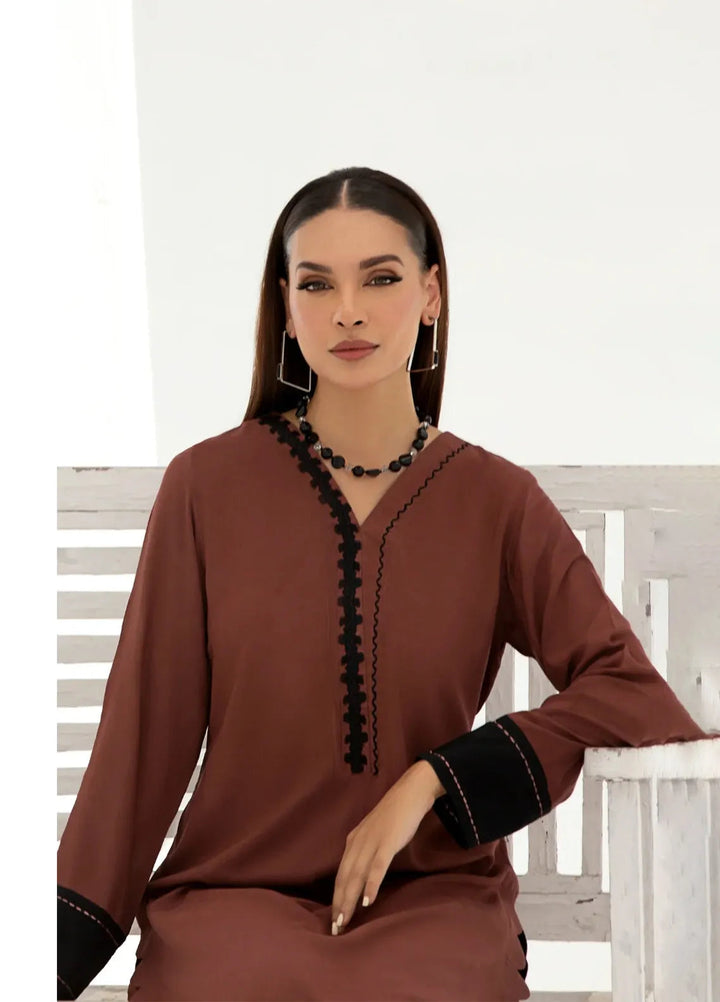 Threads By Ameerah Usman Pret Casual Cotton Kurti Jude