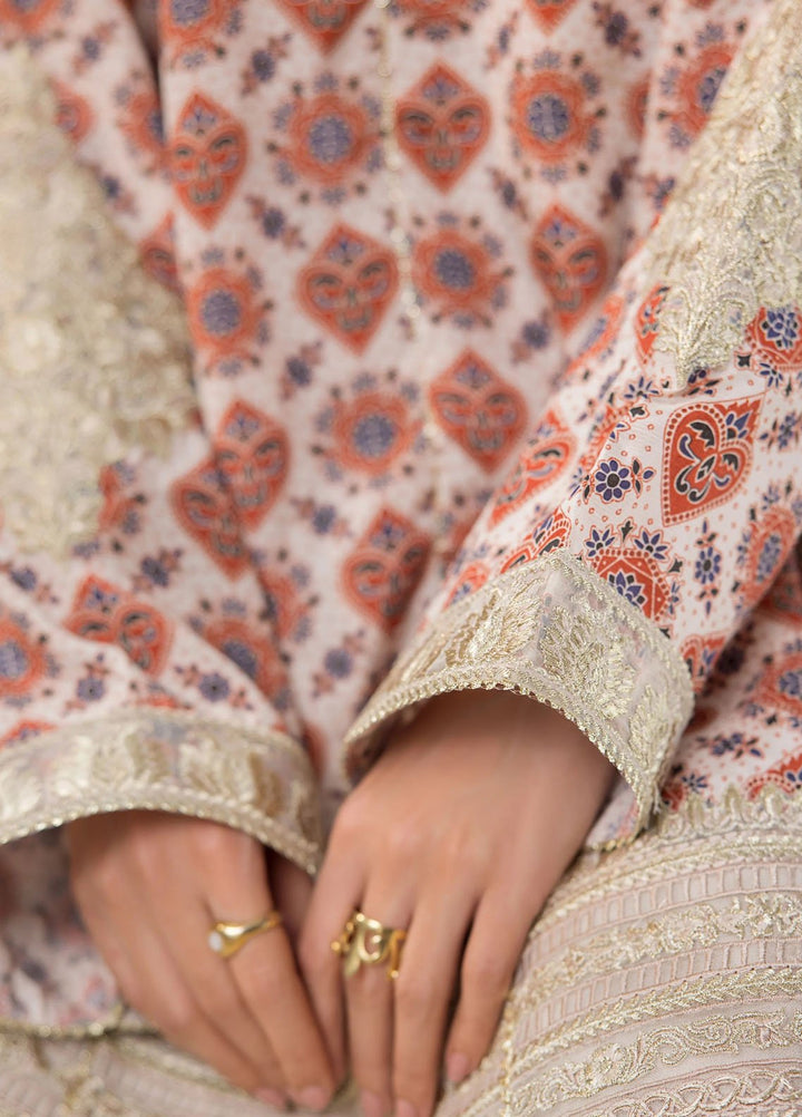 Threads & Motifs Pret Embroidered Viscose 2 Piece Suits 9761