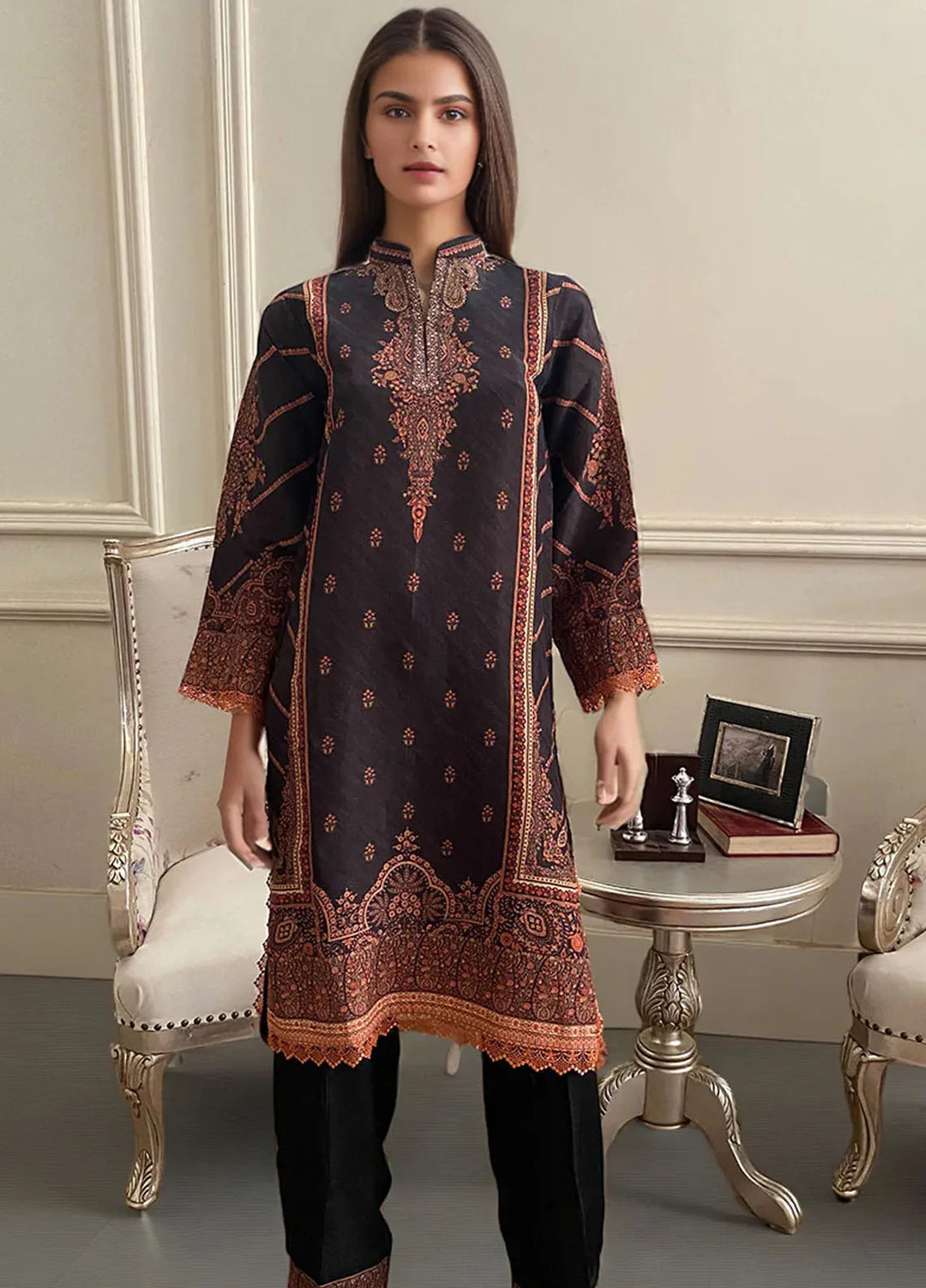 Threads & Motifs Pret Viscose 2 Piece Suit 9234
