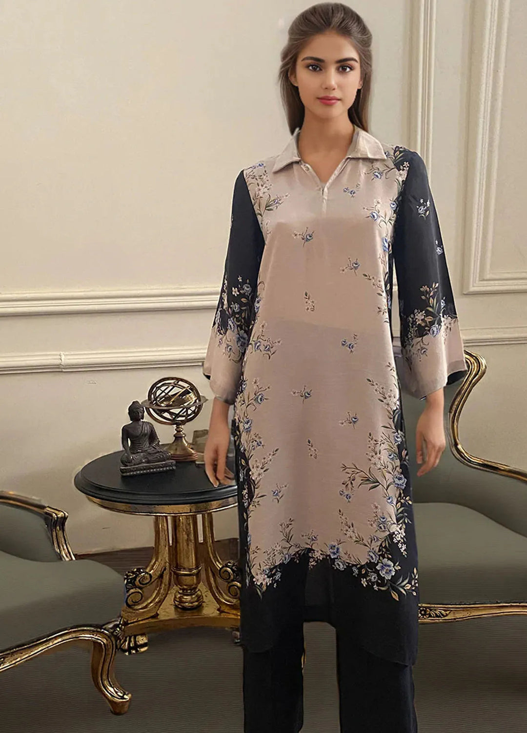 Threads & Motifs Pret Viscose 2 Piece Suit 9236