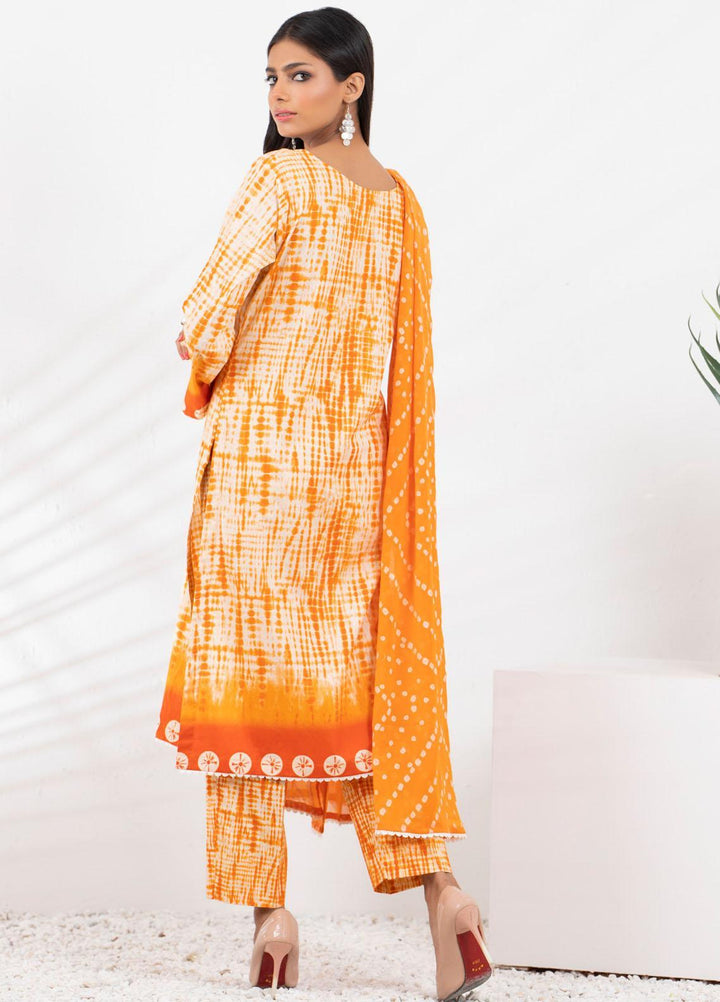 Tie & Die by ZS Textiles  Cotton Suits Unstitched 3 Piece ZS21TD-2 D-06 - Winter Collection