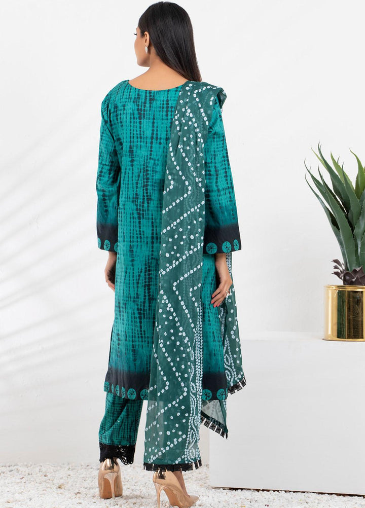 Tie & Die by ZS Textiles  Cotton Suits Unstitched 3 Piece ZS21TD-2 D-07 - Winter Collection