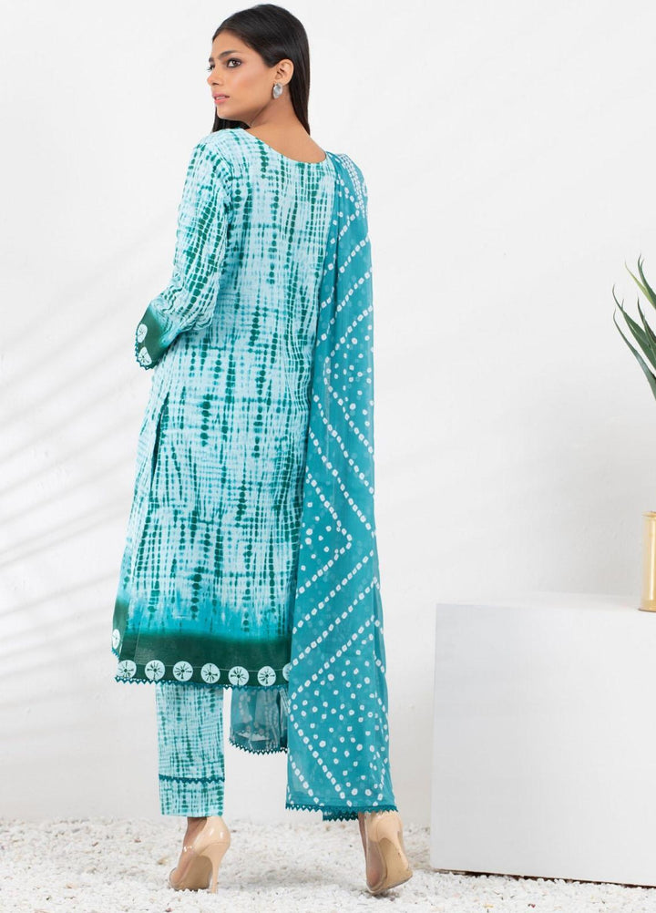 Tie & Die by ZS Textiles  Cotton Suits Unstitched 3 Piece ZS21TD-2 D-09 - Winter Collection