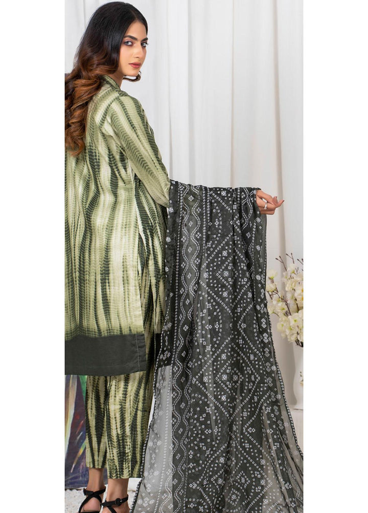 Tie & Dye by ZS Textiles  Cotton Suits Unstitched 3 Piece ZS21TD D-09 - Winter Collection