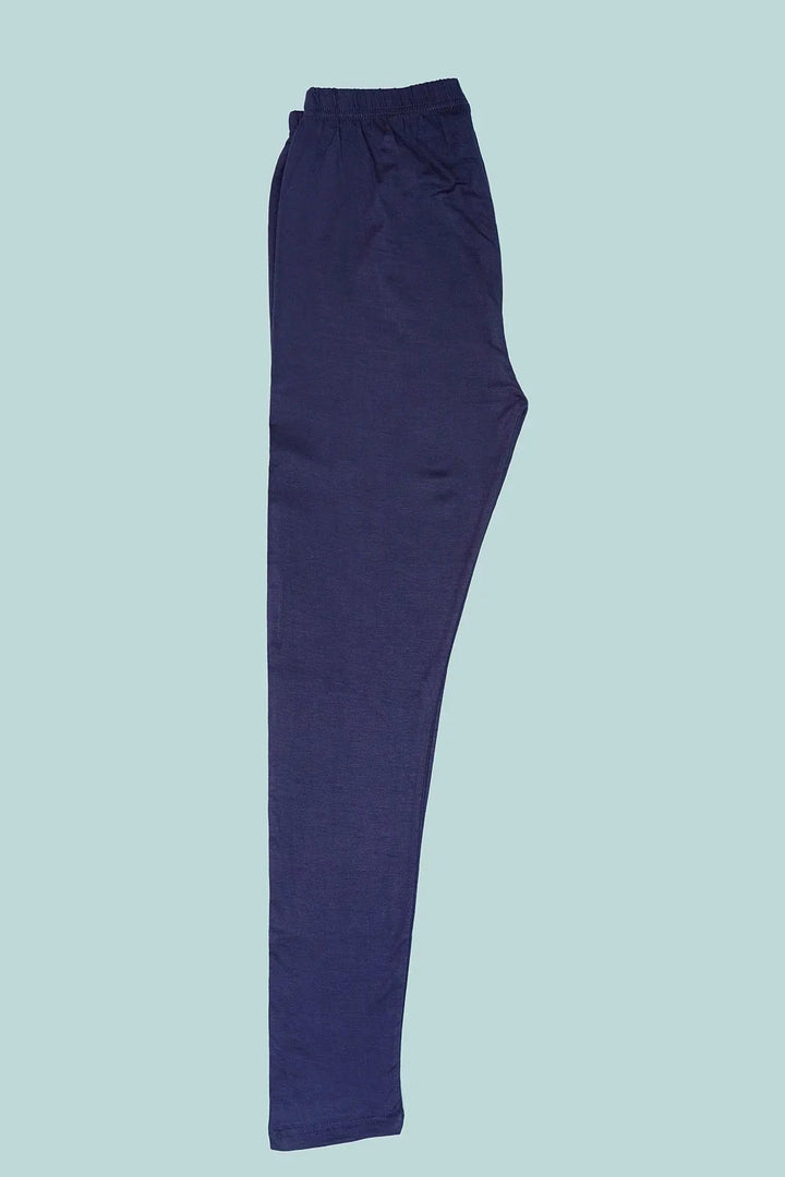 Ochre RTW Solids Cotton Tights Girls 1 Piece OJL-01-Navy-Blue - Summer Collection