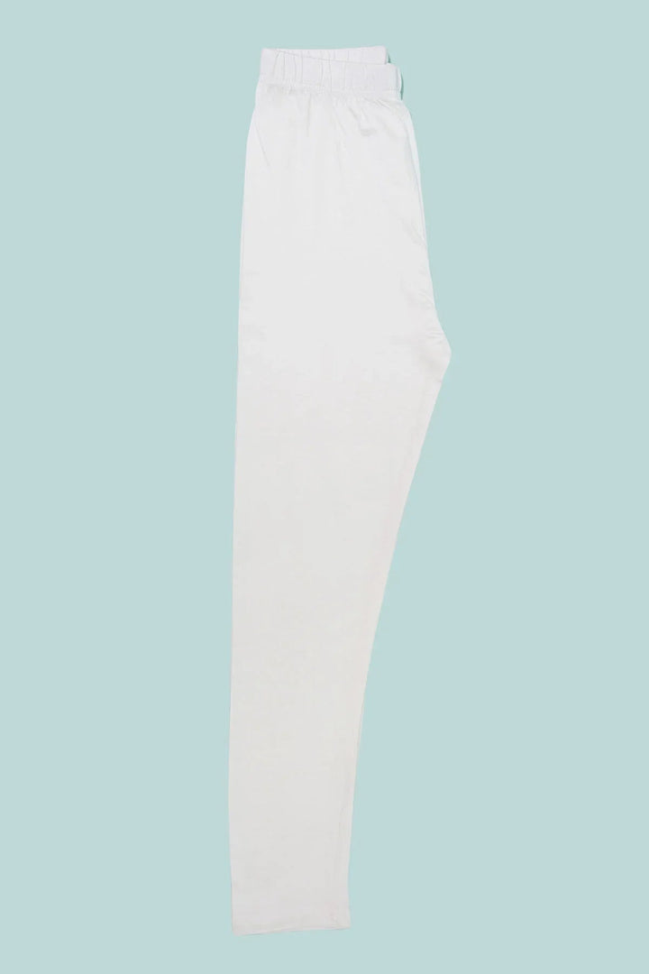 Ochre RTW Solids Cotton Tights Girls 1 Piece OJL-01-Off-White - Summer Collection