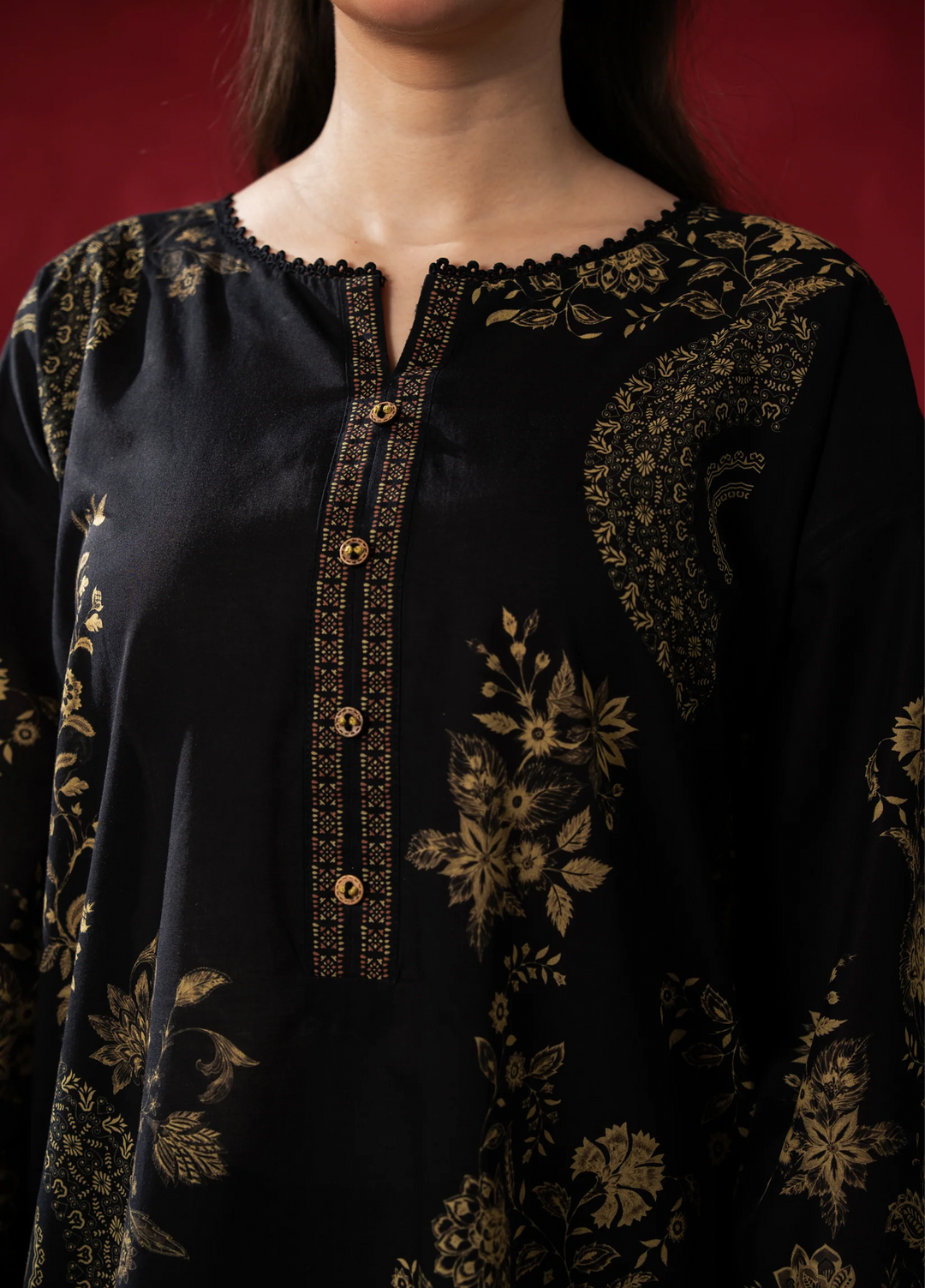 Zoe by Zeen Unstitched Printed Lawn 3 Piece Suit ZN26UZL WFM36602 - Casual Collection