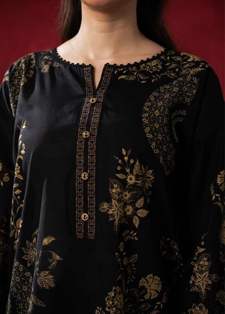 Zoe by Zeen Unstitched Printed Lawn 3 Piece Suit ZN26UZL WFM36602 - Casual Collection