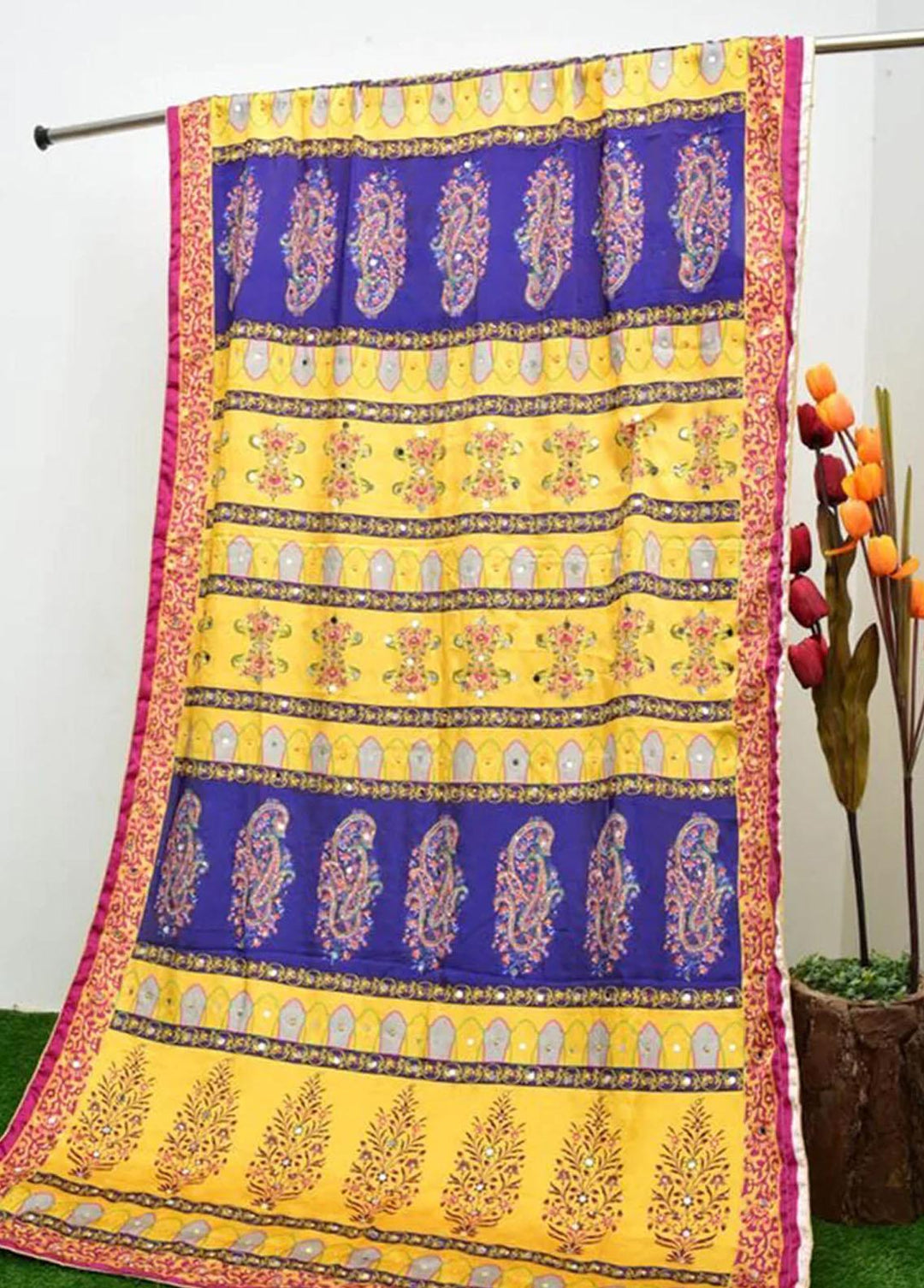 TNG Charmause Silk Dupatta TNG-MFD-001 - Dupatta Collection
