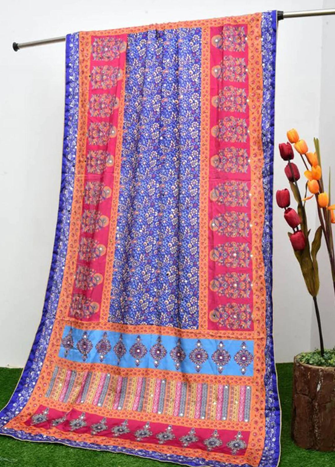 TNG Charmause Silk Dupatta TNG-MFD-0014 - Dupatta Collection