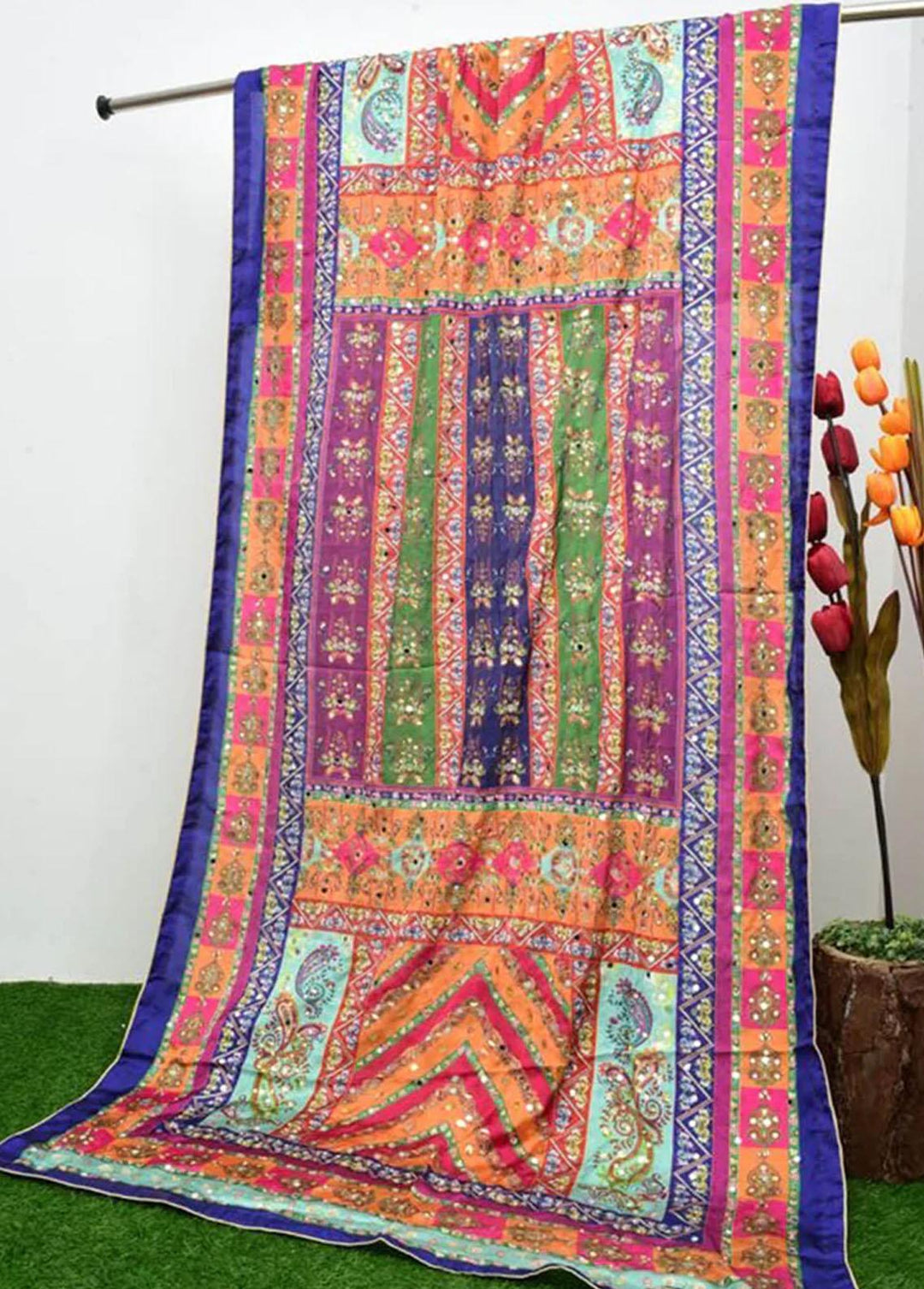 TNG Charmause Silk Dupatta TNG-MFD-0023 - Dupatta Collection