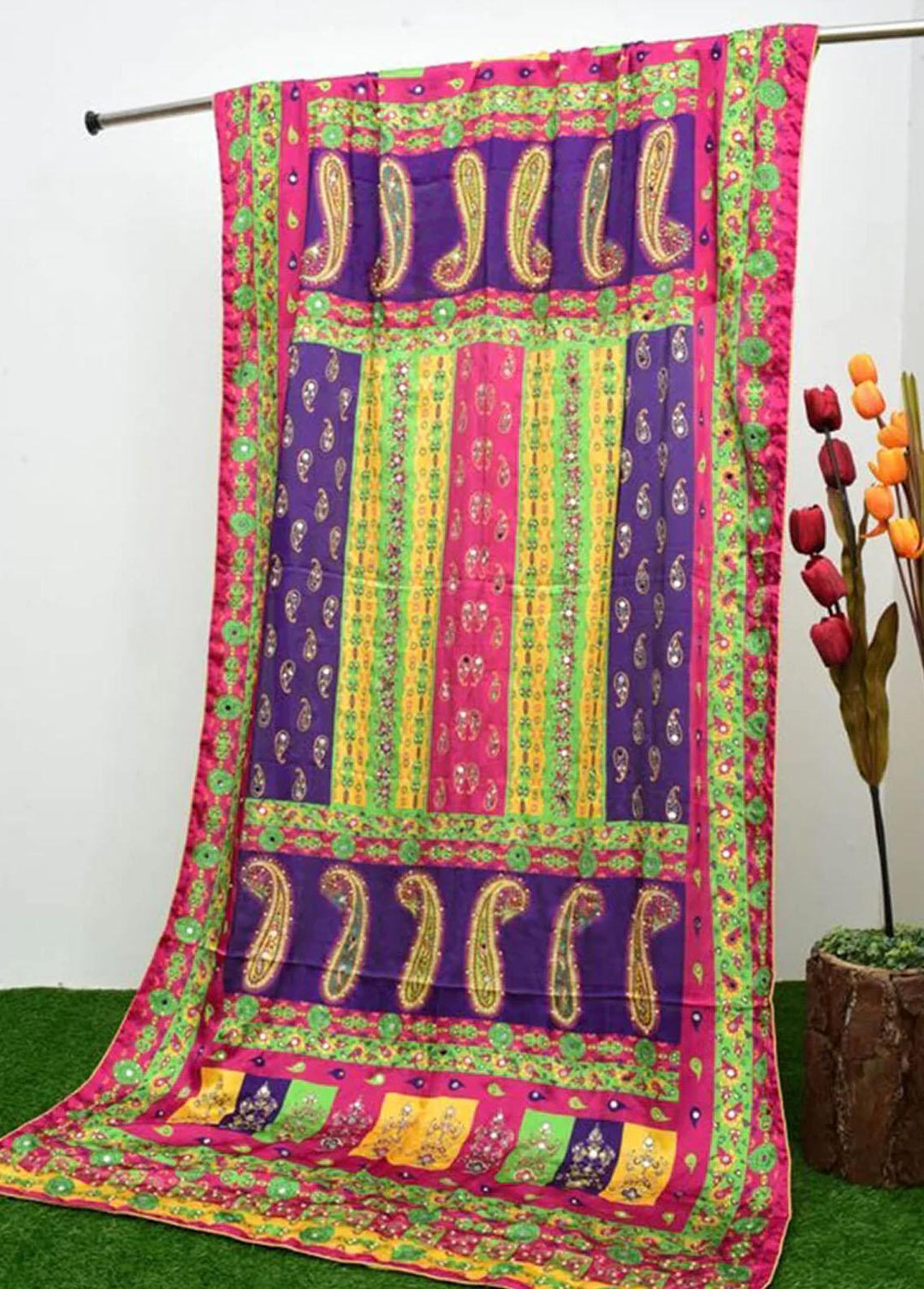 TNG Charmause Silk Dupatta TNG-MFD-0027 - Dupatta Collection