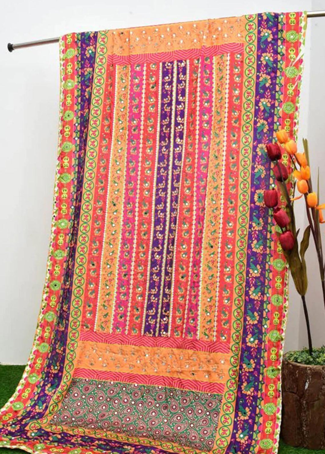 TNG Charmause Silk Dupatta TNG-MFD-003 - Dupatta Collection