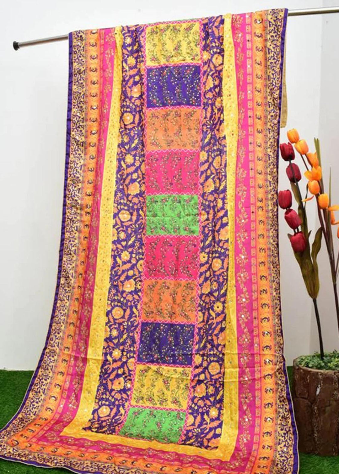 TNG Charmause Silk Dupatta TNG-MFD-004 - Dupatta Collection