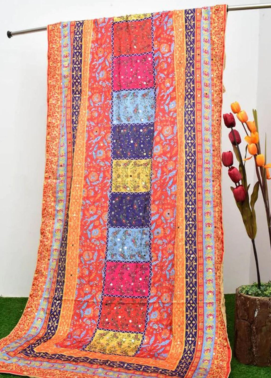 TNG Charmause Silk Dupatta TNG-MFD-006 - Dupatta Collection