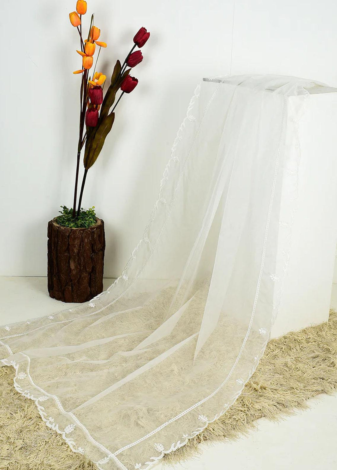 TNG Organza Dupatta TNG-ORG-006 - Dupatta Collection