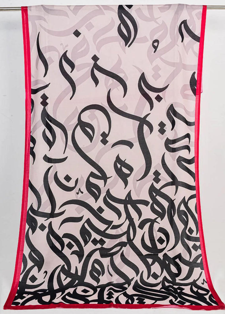 TNG  Lawn Huroof Odhni - Women Odhnis