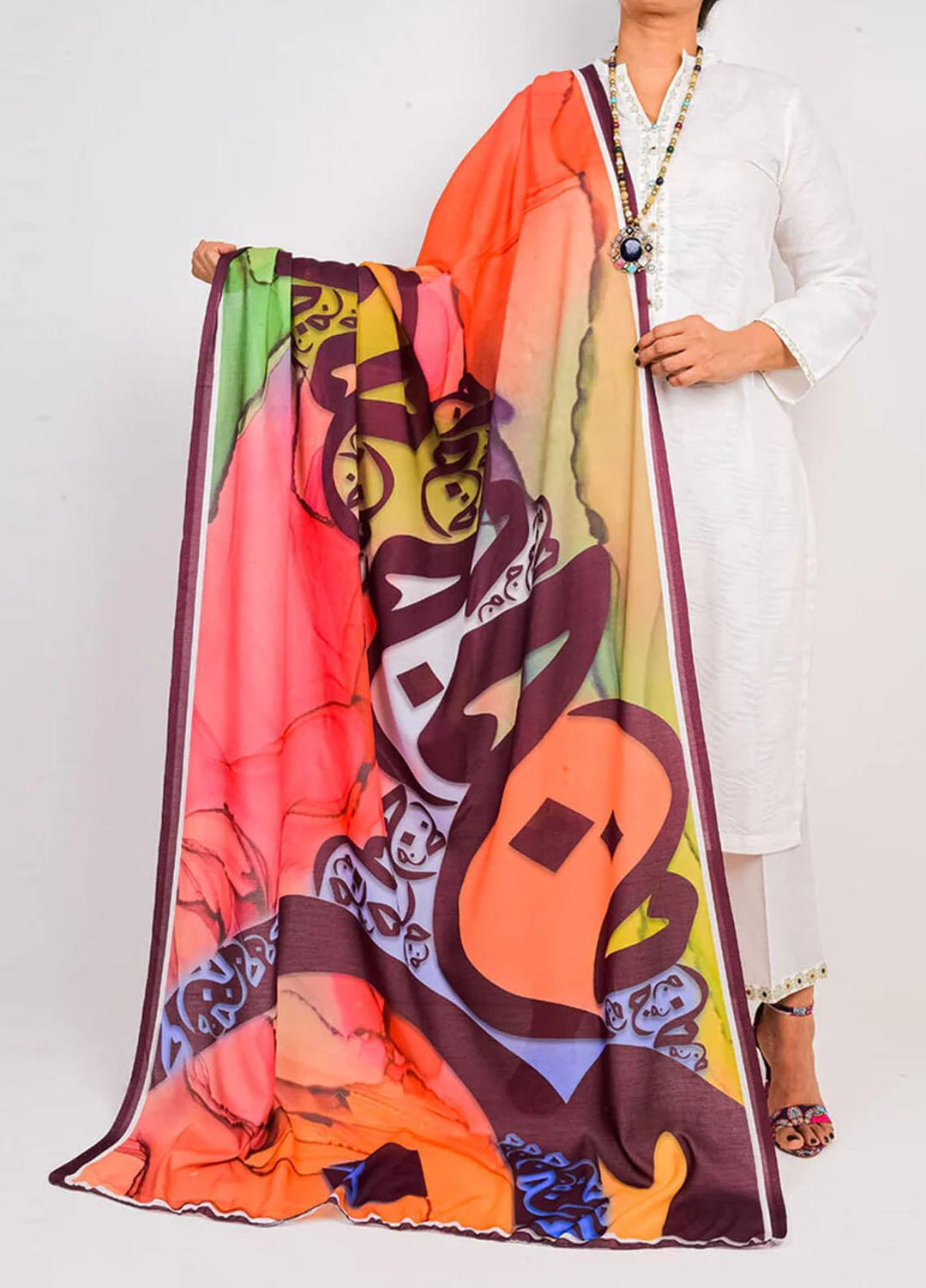 TNG  Lawn  TNG23O Jeem Odhni - Women Odhnis