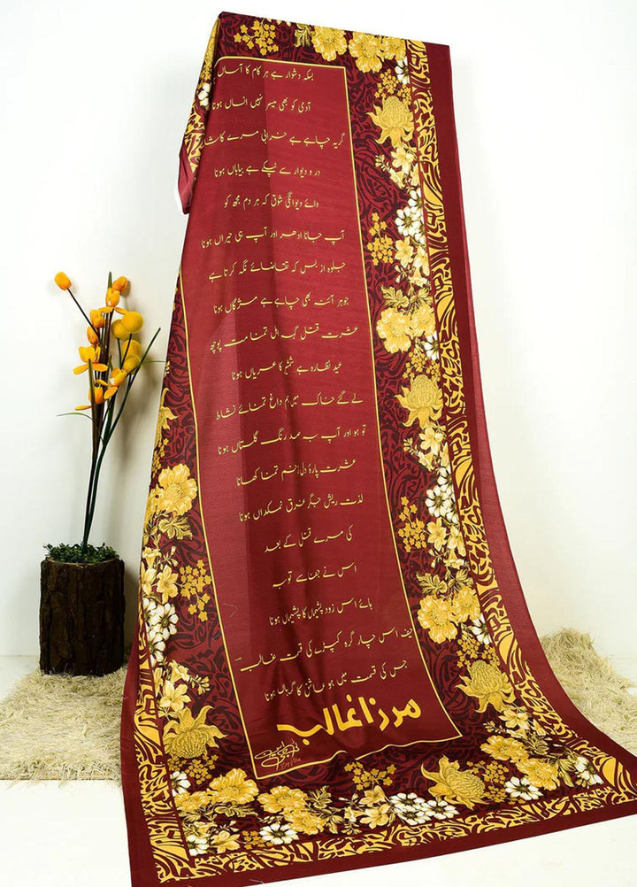 TNG  Lawn Ishq e Ghalib Odhni - Women Odhnis