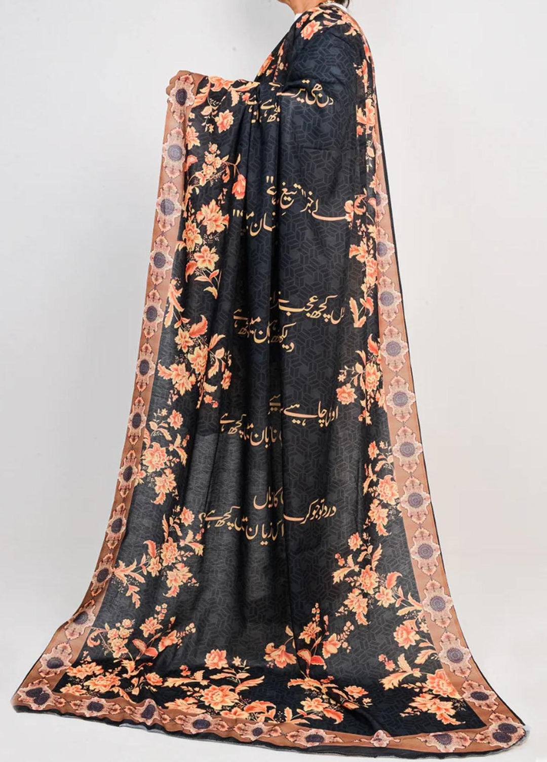 TNG  Lawn Ashaar Odhni - Women Odhnis