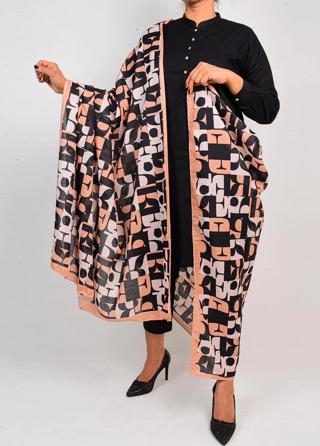 TNG  Lawn  TNG23O ER Odhni - Women Odhnis