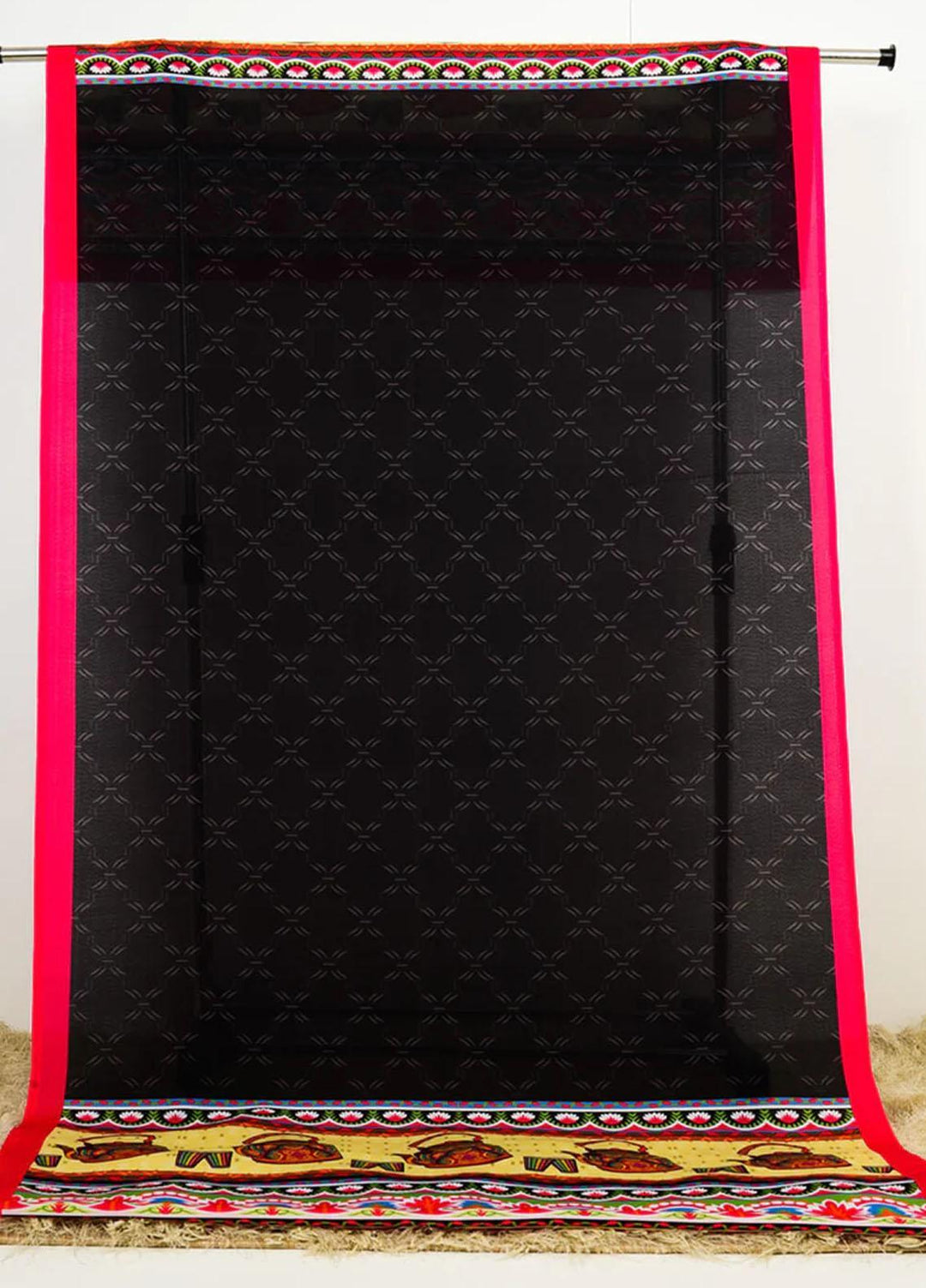 TNG  Lawn  TNG23O Ketli Black Odhni - Women Odhnis
