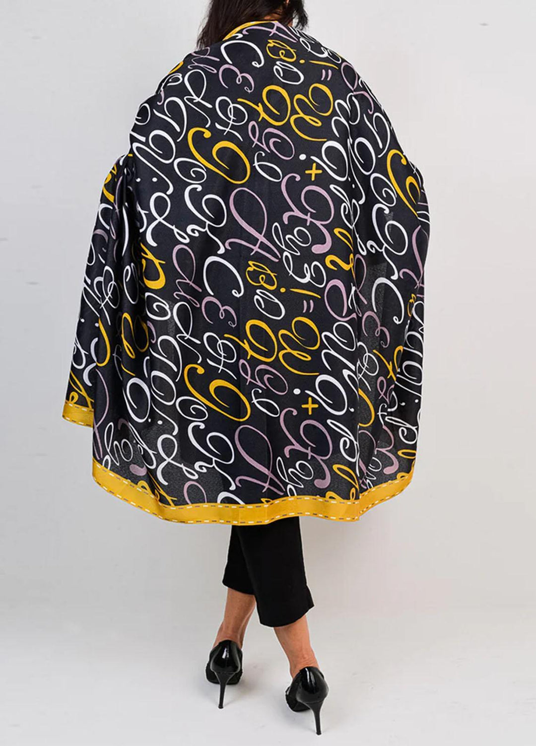 TNG  Lawn  TNG23O Golden Alpha Odhni - Women Odhnis