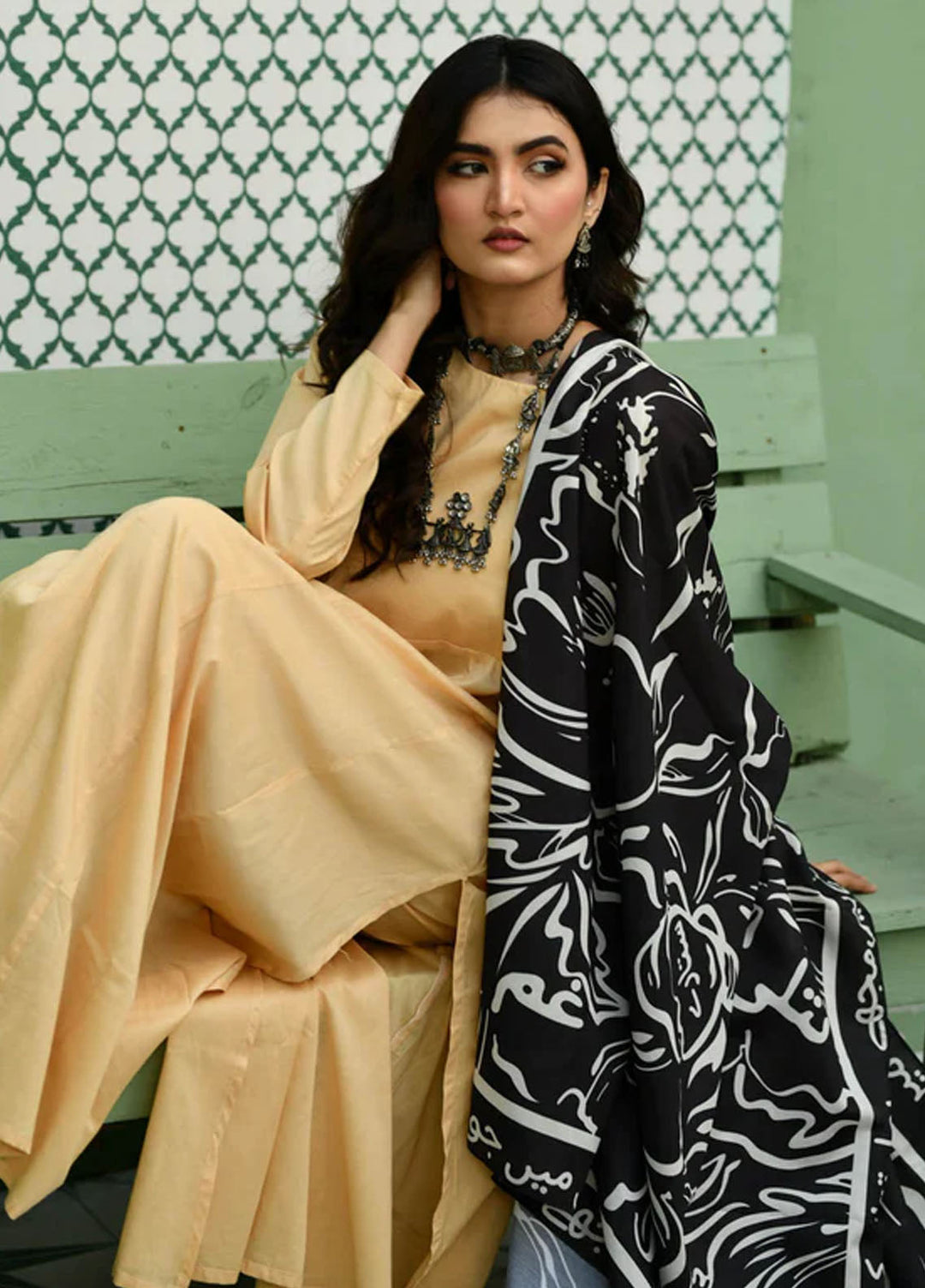 TNG Pret Plain Blended Cotton 2 Piece Suit Nyra Skin