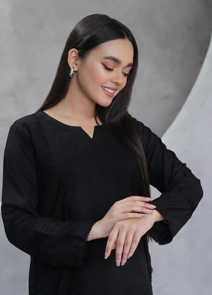 TNG Pret Plain Blended Cotton 2 Piece Suit Rooja