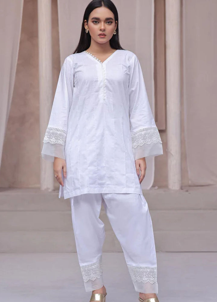 TNG Pret Plain Blended Cotton 2 Piece Suit Ruba