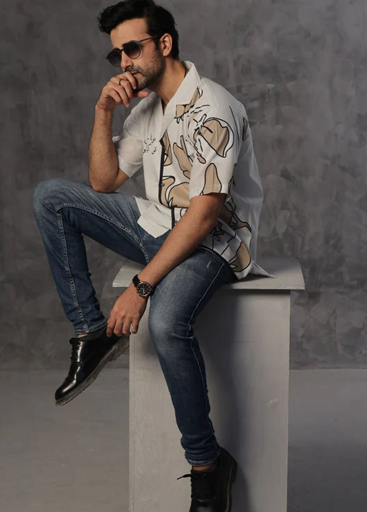 TNG Pret Printed Cambric Cotton Shirt Aashna