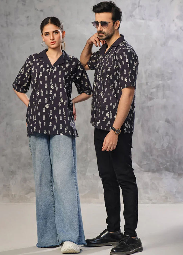 TNG Pret Printed Cambric Cotton Shirt Ahista