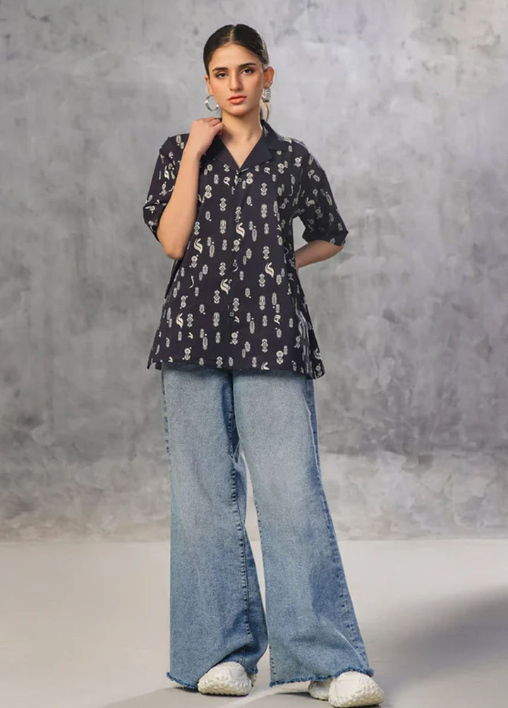 TNG Pret Printed Cambric Cotton Shirt Ahista