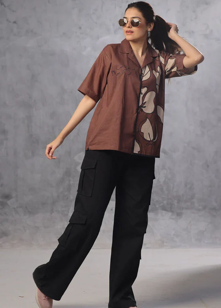 TNG Pret Printed Cambric Cotton Shirt Dastoor