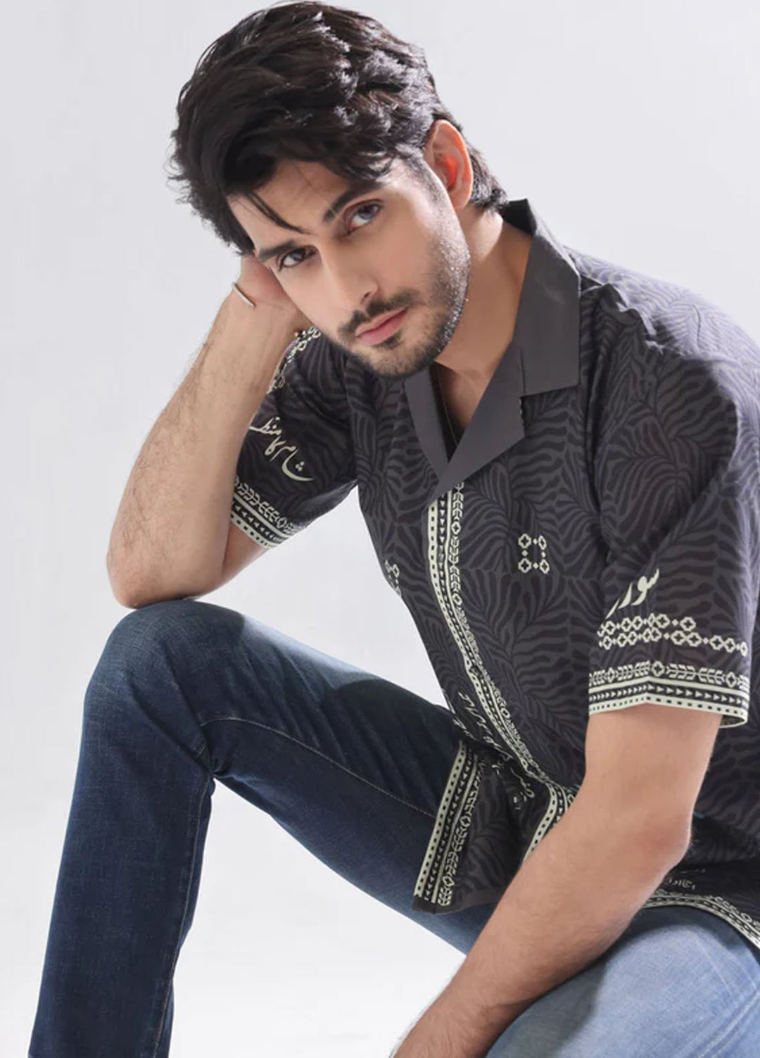 TNG Pret Printed Cambric Cotton Shirt Justujoo