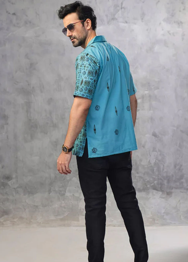 TNG Pret Printed Cambric Cotton Shirt Nazakat